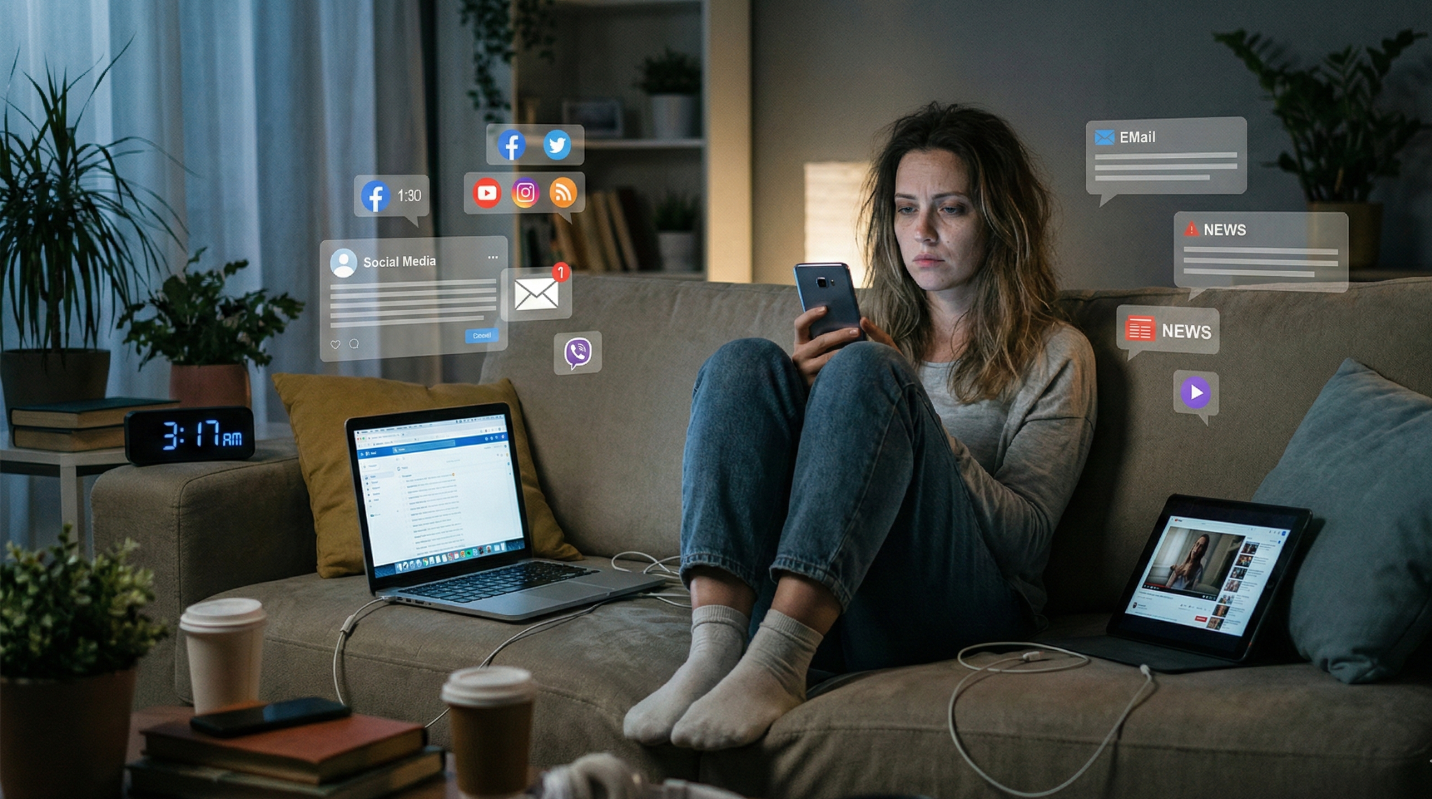 Vivimos en la era de la Ansiedad.