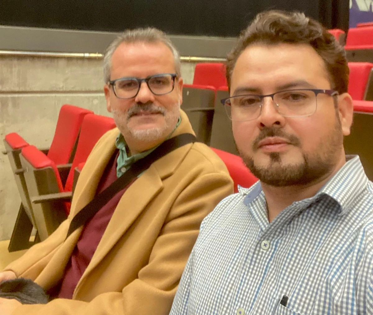 Alberto Martín de Vidales Ritoré-Periodista y Editor del Diario de Girona ,Ronald C. Menjivar- CEO & Founder de GLOBAL EDITORIAL EA